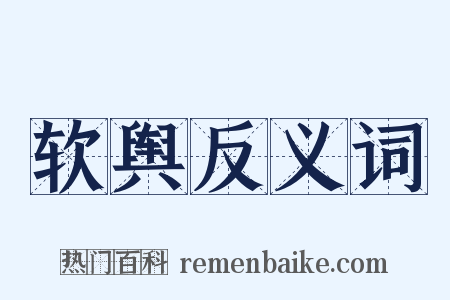 软舆反义词是什么意思的图片